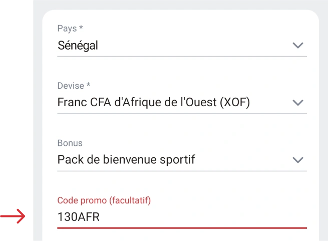 Entrer le coupon 888starz 888starz Apk Sénégal